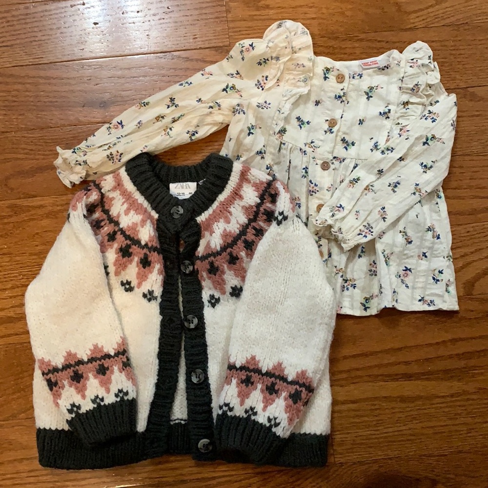 Baby girl tops